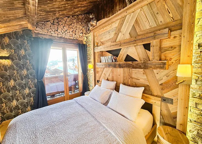 Studio Lachat - Centre village, vue montagnes - AravisTour