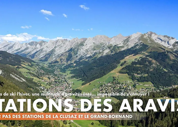Studio Lachat - Centre Village, Vue Montagnes - Aravistour